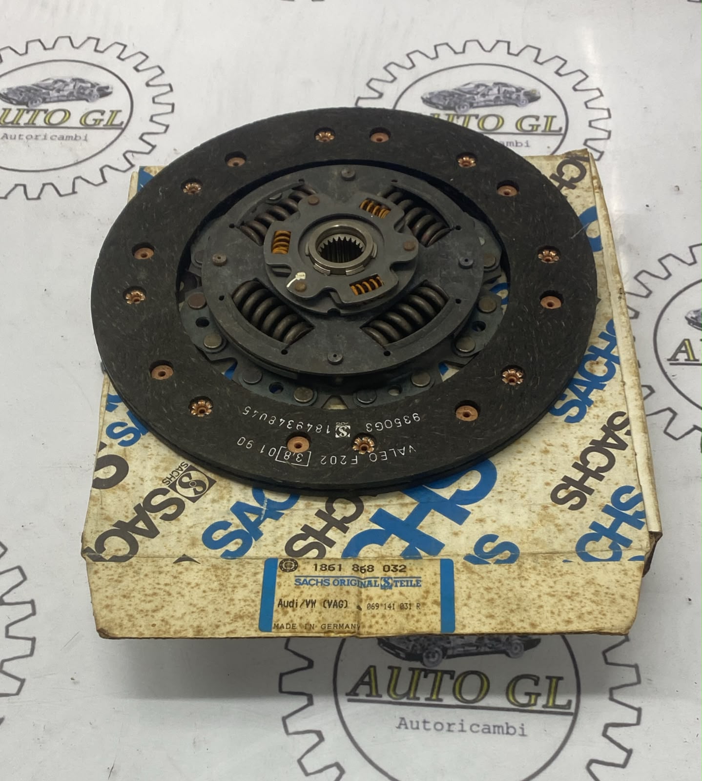 DISCO FRIZIONE NUOVO SACHS PER AUDI 80/90/100 COUPE COD:1861868032