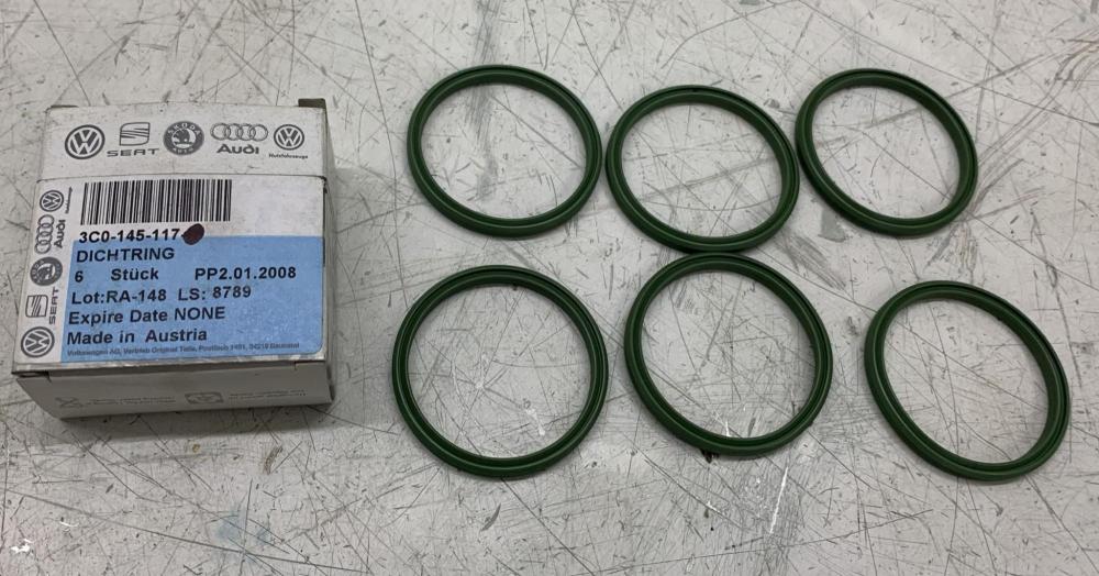 ANELLO DI TENUTA OER TUBO ARIA TURBO ORIGINALE PER VW/SEAT/AUDI COD:3C0-145-117